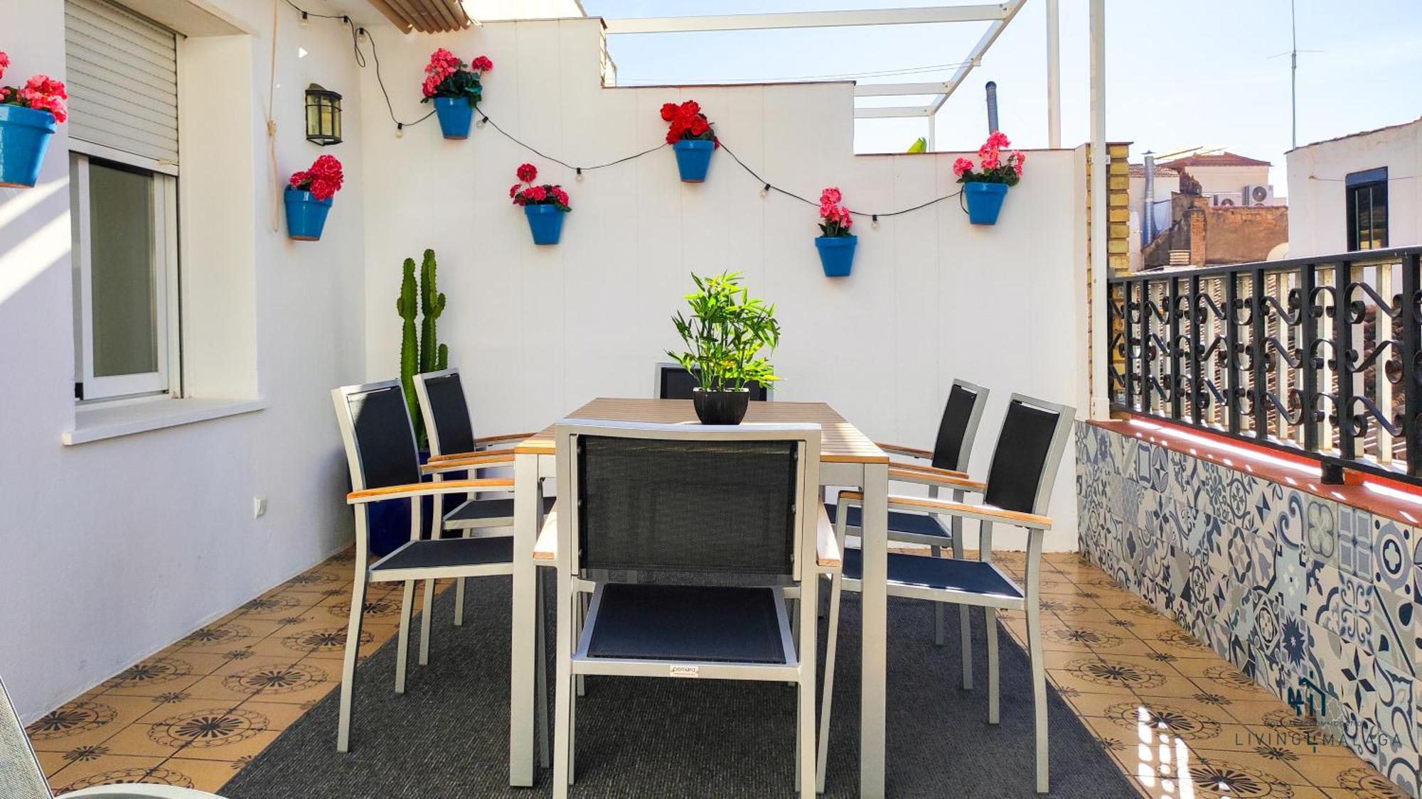 Appartamento Living4Malaga Sun&Terrace Penthouse Esterno foto