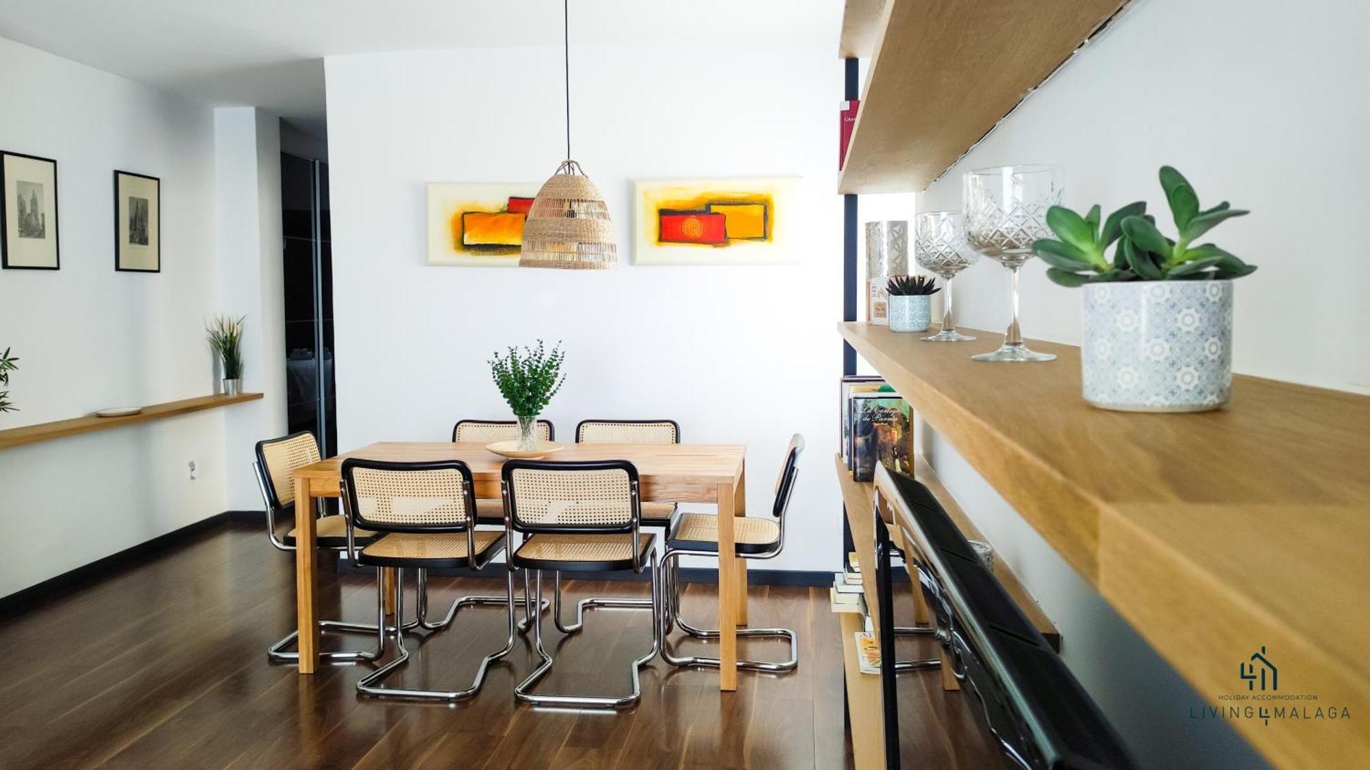 Appartamento Living4Malaga Sun&Terrace Penthouse Esterno foto